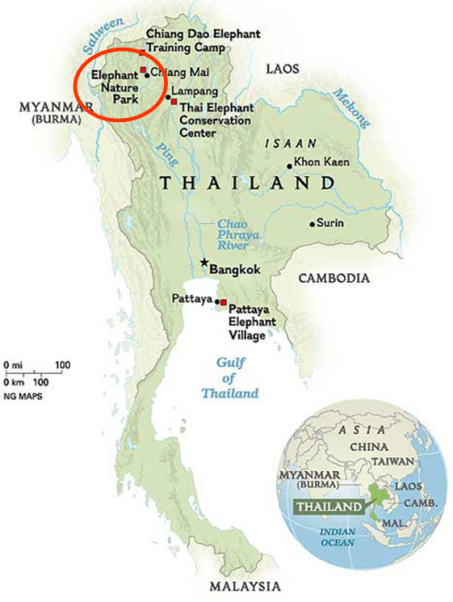 Map Chiang Mai
